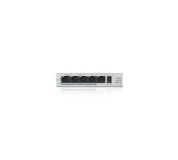 Zyxel Conmutador Gigabit de 5 Puertos | No Administrado | 4x PoE+ 60W | Divisor de Red LAN | Ethernet Network Splitter [GS1005HP]