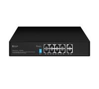 Conmutador Ethernet de 8 Puertos PoE 10/100/1000Mbps con 2 Puertos de Enlace Ascendente AI Interruptor Inteligente (Size : EW-S1710CG-AP)