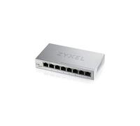 Conmutador Ethernet gestionable ZYXEL GS1200-8 de 8 puertos - Compatible con 2 capas - Par trenzado - Escritorio