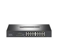 Conmutador Ethernet Gigabit de 16 Puertos, conmutador de Red de 1000M, Divisor de Internet, Plug and Play, VLAN, Auto MDI/MDIX TL-SG1016DT (Size : EU Adapter)