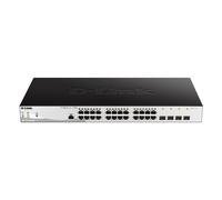 Conmutador Ethernet metropolitano D-Link DGS-1210-28P/ME [24x Gigabit Ethernet PoE+, 193W, 4x SFP]