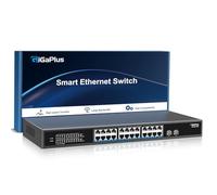 Conmutador Ethernet no administrado de 26 Puertos y 2.5Gb con 24 Puertos Base-T de 2.5G y 2 Puertos SFP+ de 10G. Conmutador GiGaPlus de 2.5G para NAS/PC de 2.5Gbps y enrutador WiFi6