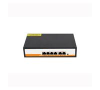 Conmutador Ethernet PoE RJ45 SFP De 48 V con Enlace Ascendente 802.3af/at, No Administrado, Plug and Play, For Cámara IP/NVR(6Port-1000Mbps-EU)