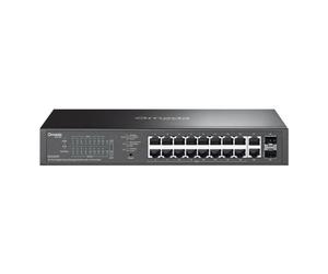Conmutador Ethernet Ruijie OMADA ES220GP Gestionado 18 Puertos Gigabit PoE+ Montaje Rack