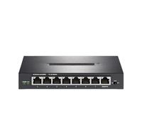 Conmutador Ethernet VLAN de 8 Puertos, 100Mbps, concentrador de Red 100BASE-T, Divisor de Internet, detección de Bucle, MDI/MDIX automático, TL-SF1008VE (Size : EU Adapter)