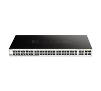 D-Link DGS-1210-52 switch Gestionado L2 Gigabit Ethernet (10/100/1000) 1U Negro