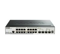 Conmutador gestionado inteligente apilable D-Link DGS-1510-20 de 20 puertos 16 puertos Gigabit Ethernet, 2 puertos Gigabit SFP, 2 puertos SFP+ de 10 Gbit/s