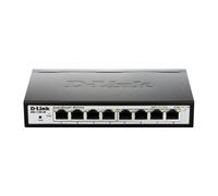 Conmutador gestionado inteligente D-Link DGS-1100-08PV2 [8 puertos Gigabit Ethernet con PoE]