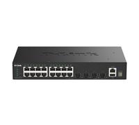 D-Link Switch gestionado DGS-1530-20/E - 16 puertos Gigabit, 4 SFP+ 10G Smart Pro