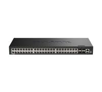 Conmutador gestionado inteligente D-Link DGS-1530-52 48 puertos Gigabit Ethernet, 4 puertos 10G SFP+, 1 puerto USB 2.0, 1 puerto de consola