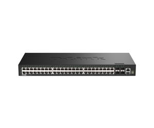 Conmutador gestionado inteligente D-Link DGS-1530-52 48x Gigabit Ethernet, 4x 10G SFP+, 1x USB 2.0, 1x puerto de consola