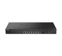 Conmutador gestionado inteligente D-Link DMS-1250-12 8x Ethernet 2,5G, 2x Ethernet 10G, 2x 10GSFP+