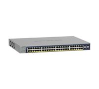 Conmutador gestionado inteligente NETGEAR GS752TPP 48 Gigabit Ethernet (48 PoE+, máx. 780 W), 4 SFP de 1 Gbit/s