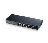 Conmutador gestionado inteligente Zyxel GS1900-8 V2 8 puertos Gigabit Ethernet, capa 2, de sobremesa, sin ventilador