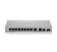 Conmutador gestionado inteligente Zyxel XGS1210-12 8 puertos Ethernet de 1 G, 2 puertos Ethernet de 2,5 G, 2 puertos SFP+ de 10 G