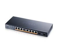 Conmutador gestionado inteligente Zyxel XMG1915-10EP 8x 2,5G Ethernet (PoE++, máx. 130W), 2x 10G SFP+