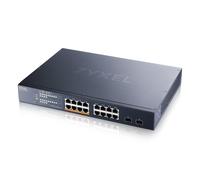 Conmutador gestionado inteligente Zyxel XMG1915-18EP 16x Ethernet 2,5G (8x PoE++, máx. 180W), 2x 10G SFP+