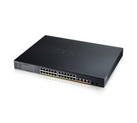 Conmutador gestionado inteligente Zyxel XMG1930-30HP 24x Ethernet 2,5G (20x PoE+, 4x PoE++), 4x Ethernet 10G (PoE++), 2x SFP+ 10G
