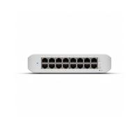 UniFi Switch Lite 16 PoE L2 Gigabit Ethernet (10/100/1000) Energía sobre Ethernet (PoE) Blanco, Interruptor/Conmutador blanco, L2, Gigabit Ethernet (10/100/1000), Energía sobre Ethernet (PoE), Montaje de pared