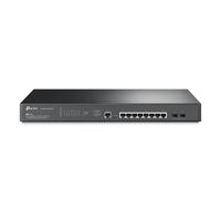 Conmutador gestionado TP-Link TL-SG3210XHP-M2 JetStream 10 puertos, gestionados, 8 RJ45 de 2,5 Gigabits, 2 SFP+ de 10 Gigabits, 8 PoE+, 240 W