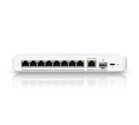 Conmutador gestionado Ubiquiti Flex 2.5G 8x 2,5 Gigabit Ethernet, 1x puerto combinado 10G SFP+/RJ45 (PoE+)