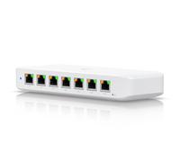 Conmutador gestionado Ubiquiti Ultra de 8 puertos 8x Gigabit Ethernet (7x PoE+), 1x PoE++ (para alimentación)