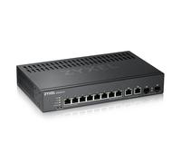 Conmutador gestionado Zyxel GS2200-10 8x Gigabit Ethernet, 2x RJ45/SFP Combo