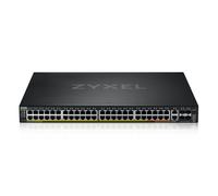 Conmutador gestionado Zyxel XGS2220-54FP 48x Gigabit Ethernet, 2x 10G Ethernet, 4x 10G SFP+, 40x PoE+, 10x PoE++