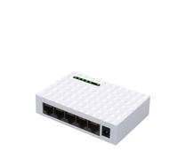 Conmutador Gigabit de 5 Puertos, conmutador Inteligente Ethernet de Alto Rendimiento, conmutador de Red Ethernet de 1000Mbps, Divisor de Internet Hub RJ45 (Size : EU 5Port 1000Mbps)