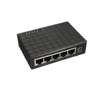 Conmutador Gigabit Ethernet, concentrador RJ45 de 5/8 puertos, divisor de Internet(Black 5ports)