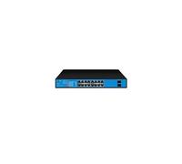 Conmutador Gigabit PoE de 16/24/48 Puertos, conmutador Gigabit Ethernet Completo, conmutador de Red de 10/100/1000Mbps, conmutador Inteligente AI no gestionado (Size : EW-S1918CG-AP)