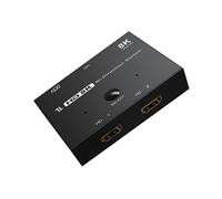 Conmutador HDMI 2.1 HD husxh 4K120Hz1x2 8K60Hz2x1 Divisor para conmutador
