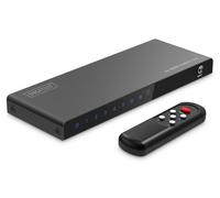 Conmutador HDMI 5x1, 4K/60Hz UHD con HDR, 18 Gbps, HDCP 2.2