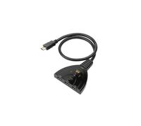 Conmutador HDMI de 3 puertos 3x1 4K30Hz coleta IDATA HDMI-3F30