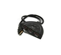 Conmutador HDMI - GEMBIRD - DSW-HDMI-35 - 3 puertos HDMI - Alimentación externa - Cable integrado