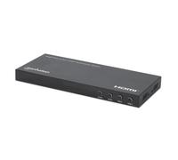 Conmutador HDMI Multivisor 4x1 Manhattan 4K@30Hz PiP Negro