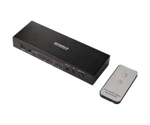 Conmutador HDMI SpeaKa Professional 4K 60Hz 2x4 con control remoto
