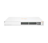 HPE Aruba Networking Instant On 1930 24G Class4 PoE 4SFP/SFP+ 370W Gestionado L2+ Gigabit Ethernet (10/100/1000) Energía sobre Ethernet (PoE) 1U Blanco