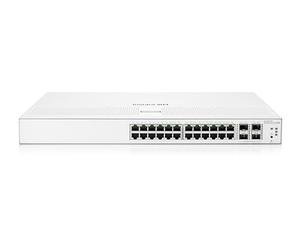 Conmutador HPE Networking Instant On Series 1930 24 Puertos GB Smart Managed Layer 2+ Ethernet Switch | 24x 1G | 4X SFP+ | UK Cord (JL682A#Acc)
