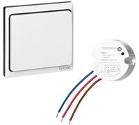 Conmutador inalámbrico Kinetic Intelligent RF 433MHz (sin batería) con receptor de relé de 1000W - VIRONE