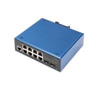 Digitus Industrial 8+2-Port L2 Managed Gigabit Ethernet Poe Switch. SwitcH-Typ: Managed, SwitcH-Ebene: L2. Basic Switching RJ-45 Ethernet PortS-Typ: