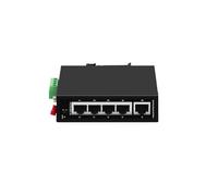 Conmutador Industrial Gigabit PoE 5/6 Puertos 100/1000 Base-T DIN IP30 conmutador de Red Ethernet protección contra Rayos MAX BT90W (Size : ZX500-AF-41)