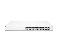 HPE Aruba Networking Aruba Instant On 1930 24G Class4 PoE 4SFP/SFP+ 195W Gestionado L2+ Gigabit Ethernet (10/100/1000) Energía sobre Ethernet (PoE) 1U Blanco