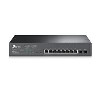TP-LINK TL-SG2210MP switch Gigabit Ethernet (10/100/1000) Negro Energía sobre Ethernet (PoE)
