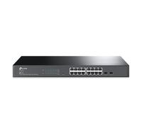 Conmutador inteligente TP-Link TL-SG2218 JetStream 18 puertos, Smart Managed, 16 Gigabit RJ45, 2x Gigabit SFP