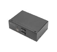 DIGI DS-12851 - Conmutador KVM de 2 puertos, DisplayPort
