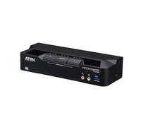 Conmutador KVM Aten CS1942DPA 2 PC 2 Monitores 8K DisplayPort USB 3.0