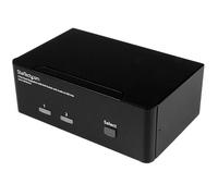 Conmutador KVM De Doble Monitor DisplayPort De 2 Puertos