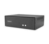 Conmutador KVM de doble monitor seguro de 2 puertos con certificación NIAP 4.0 con HDMI o DisplayPort de hasta 4K 60Hz, carcasa metálica, puerto CAC, fabricado en EE. UU. StarTech.com