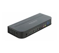 Conmutador KVM DeLock 11481 HDMI 2 Puertos 4K 60 Hz USB 3.0 Audio